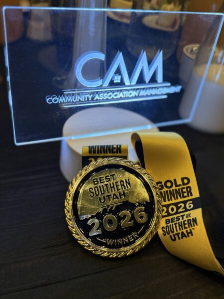 Best of Southern Utah gold award medal