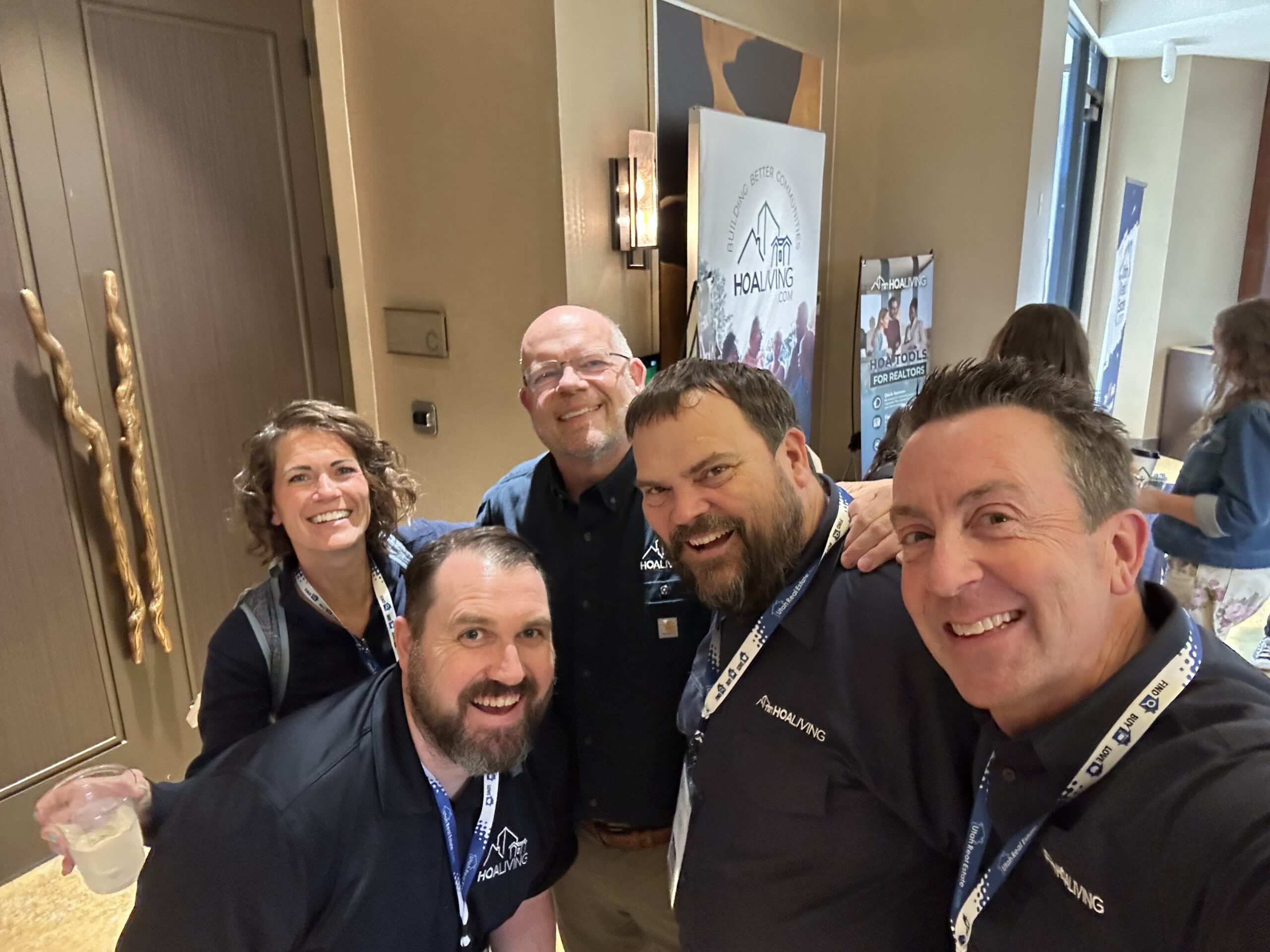 Team Selfie at UAR Convention 2026